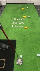 Try this putting drill before your next round #golfputting