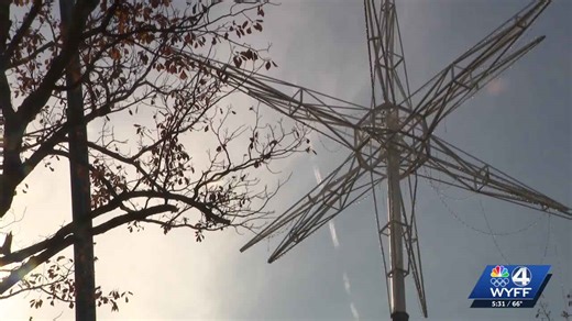 A Greenville beacon: Roper Mountain Star comes down for renovations ahead of holiday season