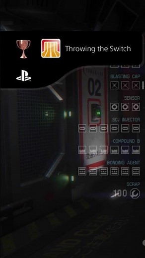 Throwing the Switch Trophy 🥉 - #alienisolation #highscore #trophyhunter #alien #alienearth #gamers
