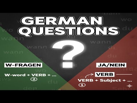 W-Fragen vs Ja/Nein Fragen: German Questions Made Easy