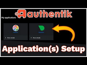 Authentik - Application(s) Setup