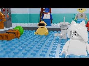 Lego Sprunki Swimming Pool Party