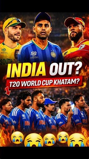 INDIA Almost OUT? 😱 Semi-Final Ka Sapna Toot Gaya?