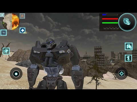New Naxeex Game - Iron Bot | Police Car Robot - Android GamePlay