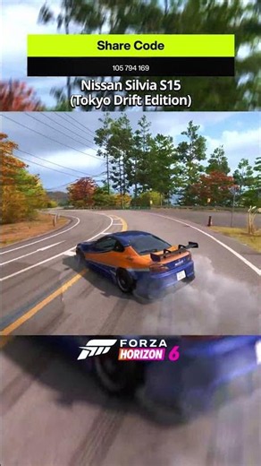 5 LEGENDARY JDM Drift Cars You NEED in FH6🤯 #fh6 #forzahorizon6 #drifting