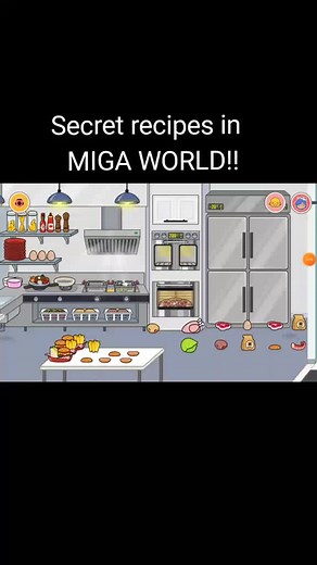 Secret recipes in miga!!#firstvideo #fyp #migaworld