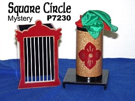 Square Circle Mystery/解説DVD付き-マジックショップ マジックファンタジア