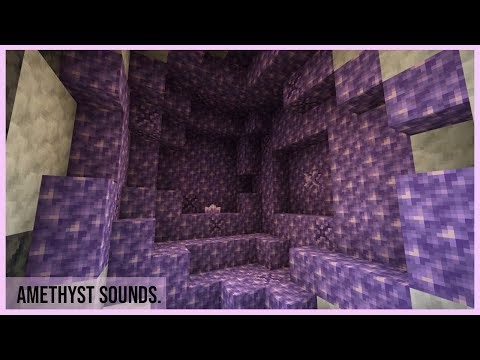 All minecraft amethyst sound effects | minecraft sound effects