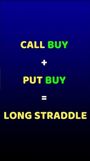 Long Straddle Vs Short Straddle