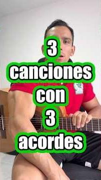 3 songs with 3 chords #guitar #chords #viral #trending