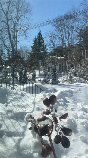 Saw the boys thru the window riding their quad (Colynns is at the shop getting fixed) I absolutely love seeing them have so much fun together♥️ #brother #blizzard2026 #snowfun #snowday #boys