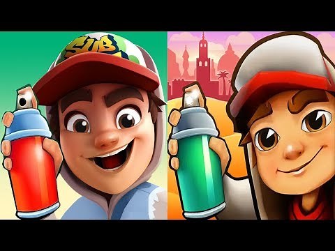 Subway Surfers JAKE vs 3D JAKE Subway Surf Jungle Adventure Gameplay HD