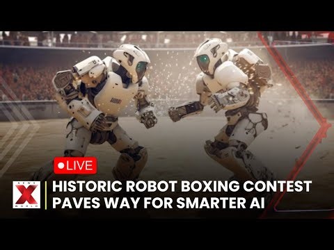 LIVE | First-Ever Robot Boxing Match Stuns Audience and Scientists | NewsX World | Global News