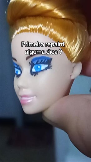 Primeiro repaint, alguma dica ? #barbie #repaint