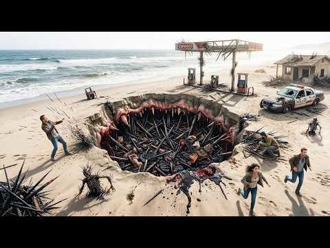 لو حد لمس الأشواك دي، فسيتم ابتلاعهم وسحبهم ويصبحون طعامًا لكائن غريب! Splinter