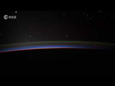 Flying through an Aurora