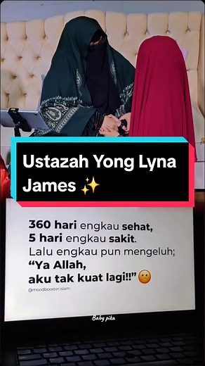 Kisah Ustazah Yong Lynna James: Transformasi dari masa lalu