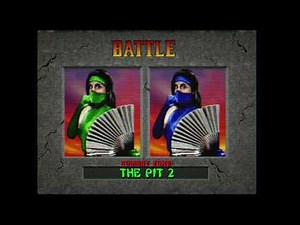KITANA vs JADE! 💙💚 Edenian Princess Battle, MK2 Secret Fight, Combos & Fatalities (Mortal Kombat 2)