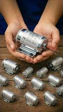 Shocking Invention! DIY Free Electricity All Year Round with PVC Pipe & Old Motor