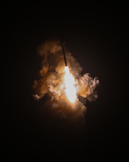 Minuteman III test launch showcases readiness of U.S. nuclear force's safe, effective dete