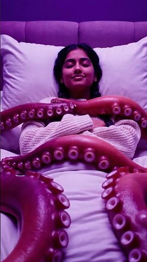 Octopus Embrace Bed | ASMR Cinematic Sleep Experience (Deep Sea °Relaxation)