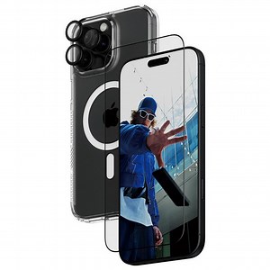 Buy PanzerGlass iPhone 16 Pro Max 3-In-1 Protection Bundle | Mobile phone screen protectors | Argos