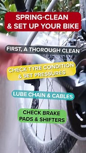 Top tips for setting up your bike ready for Spring riding! Whether you're getting back in the saddle after the Winter or starting to commute by bike, find everything you need to keep your bike running perfectly in GCN's Essential Road Bike Maintenance👉 https://gcn.eu/8FP | Global Cycling Network