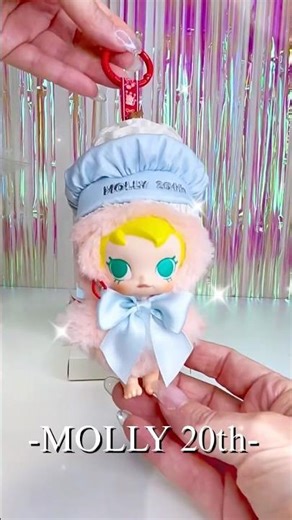 🧁🍒 Pop Mart Baby Molly 20th Anniversary Plush Pendant Unboxing ✨🎀 Limited Edition Surprise!
