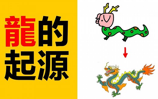 龙的起源|自然说|动物说|图腾说|龙的来源|中国龙|龙图腾|中国文化|图腾文化