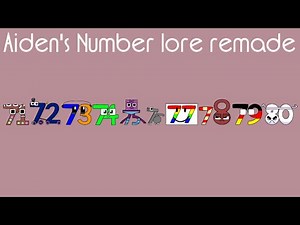 Aiden’s Number Lore Remade 61-100 (part 2)