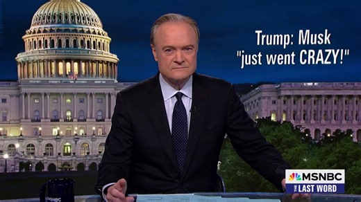 Lawrence: Trump humiliated globally while Musk live-tweets Trump's Oval Office 'stupidity festival'