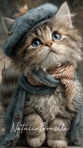 3.8K reactions · 722 shares | Here is the full video of my little NATA'KATS in Paris!  You know what... these kittens don't really know how to eat or drink properly, but... they're adorable anyway! ❤️ Right?  Tap in the screen to watch the video in full screen! And remember, all music is original, created by me  #foryoupageシ #originlaart #foryouシ #catlovers #cat #originalcontent #cats #AI #originalsong #cute | Natalia Bonilla Vigo | Facebook