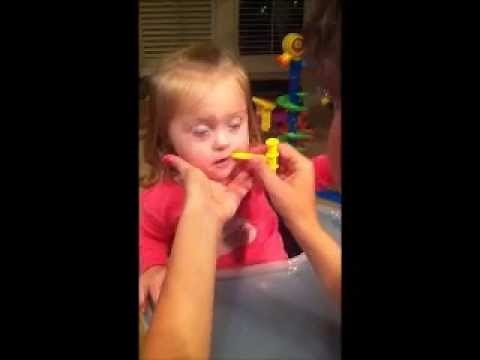 TalkTools Blog | Annabelle 23 Months: Chewy Tubes