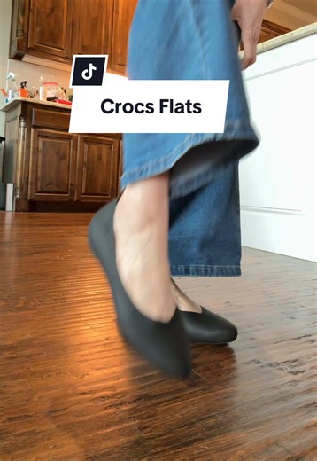 @Crocs Flats with extra grip on the bottom. Don’t mind if I do. #crocs #crocsflats #crocsgang