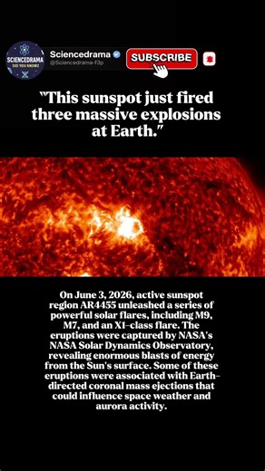 This Sunspot Just Fired Three Massive Flares towards Earth!
