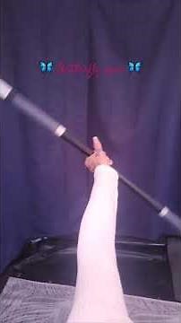 🦋 Butterfly spin: Front of body - Staff spinning 🦋 Full video