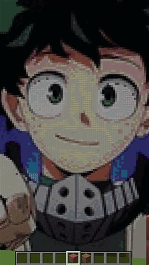 Minecraft Map Art Izuku