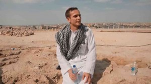 The emotional moment a family receives a camel in Egypt