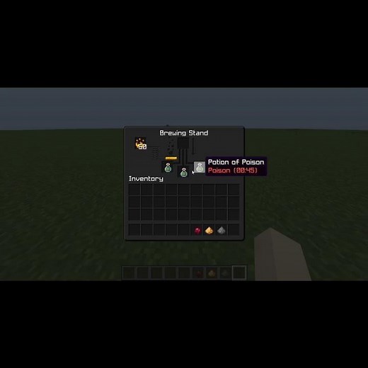 How To Make Harming Potion In Minecraft #minecraft #minecraftshorts