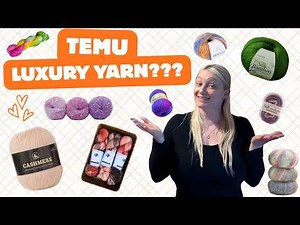 Temu Yarn Review: Are “Luxury” Yarns Really Worth It? (Burn Test) 🔥