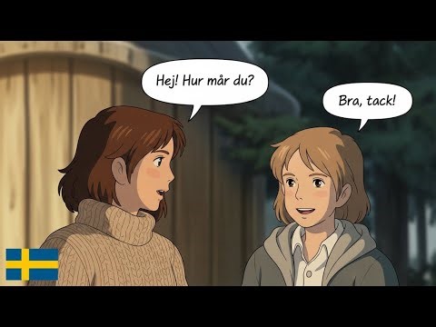 Learn Swedish with Daily Conversations | 10 Useful Swedish Dialogues on a Trip (A1-A2)