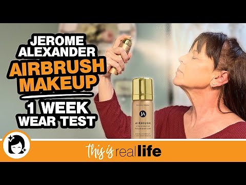 Jerome Alexander Airbrush Makeup: 1 Week Wear Test - THIS IS REAL LIFE