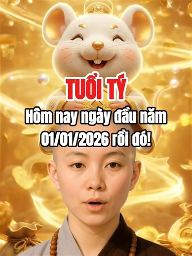 Hôm nay là ngày đầu tiên của năm mới, Tuổi Tý nhớ làm theo mẹo này để cả năm lộc hanh thông nha con #tuoity #phongthuycaivan #phongthuytamlinh #tailoc #xuhuong