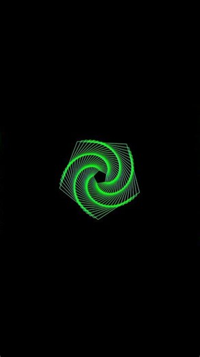 The Never-Ending Math Illusion! 🌀 Satisfying GeoGebra Animation #shorts