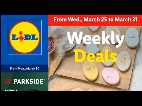 LIDL Weekly Ad 3/25 - 3/31/2026 TV version