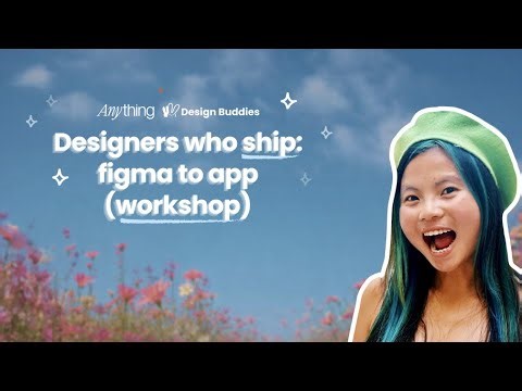 Designers who ship: figma to app (online workshop)