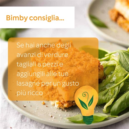 Zero sprechi, tanto gusto! Con Bimby e Cookidoo, il pane raffermo diventa l’ingrediente perfetto per preparare delle lasagne irresistibili. Cerca la ricetta su Cookidoo | Bimby Italia