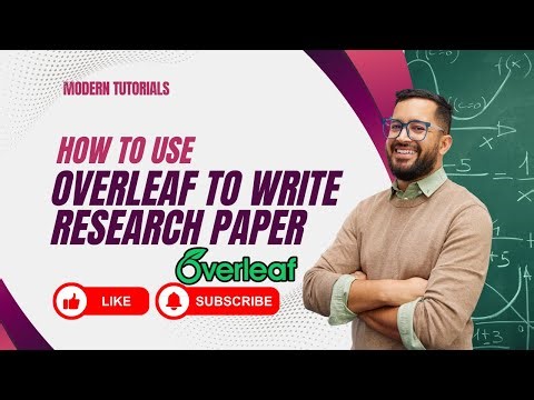 How to Use Overleaf to Write LaTeX Research Papers Easily