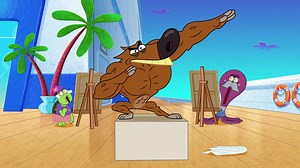 115K views · 2.9K reactions | ️ Zig the bodybuilder! #Zig #Marina #Bernie #Sharko #Zig&Sharko #Cartoon #Animation | Zig & Sharko | Facebook