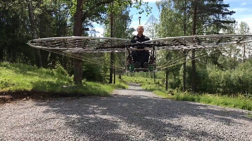 125K views · 1.1K reactions | This pilot spent two years building a one-of-a-kind multicoptor | Vocativ | Facebook